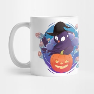 Halloween Raven Mug